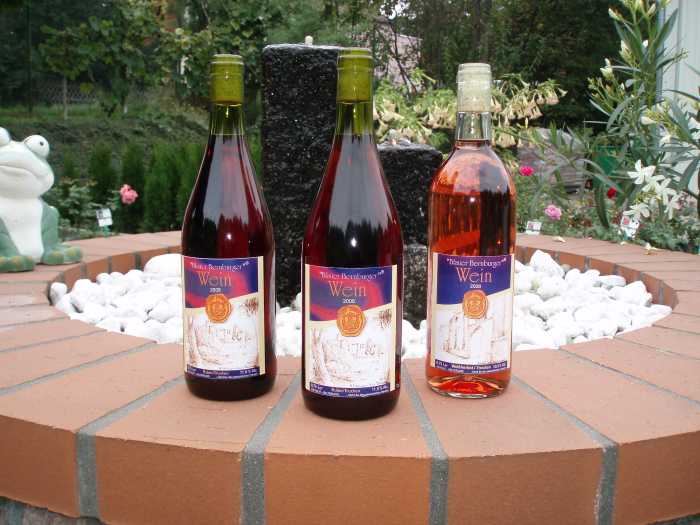 Blauer Bernburger Wein Jahrgang 2008